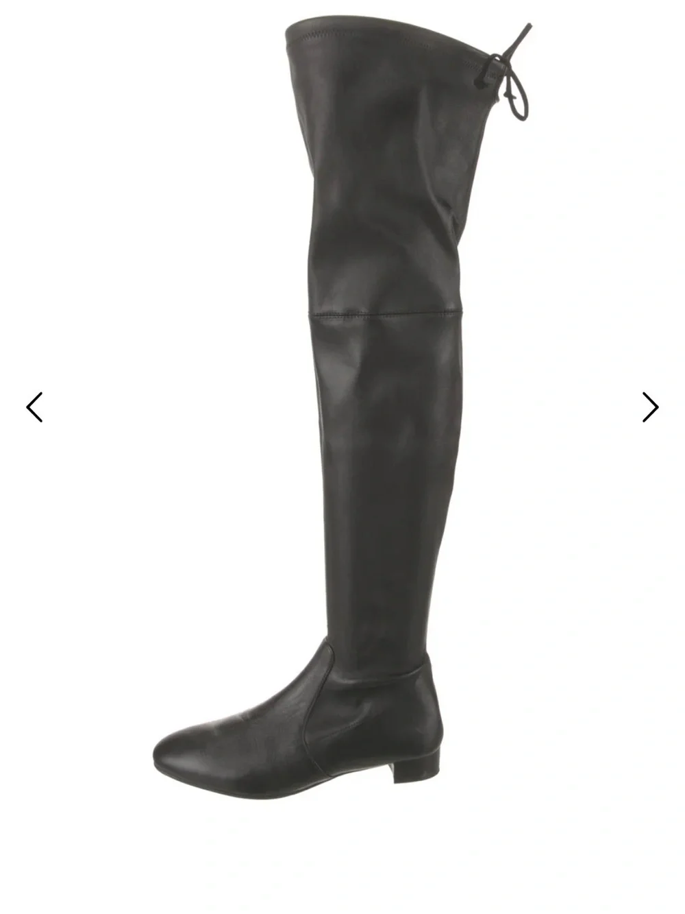 Stuart Weitzman Over-The-Knee Leather Flat Boot